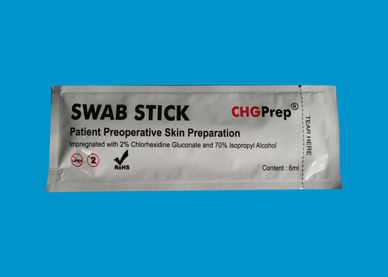 क्लोरहेक्सिडिन Prepping CHG स्वैब स्टिक