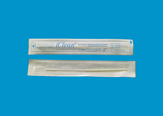 झुंड नायलॉन फाइबर Nasopharyngeal और Oropharyngeal Swabs एमीज परिवहन स्वाब