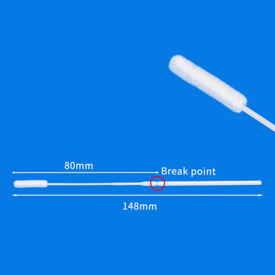 Nasopharyngeal नमूना संग्रह संग्रह बाँझ झुंड स्वाब नायलॉन हेड ABS हैंडल CM-FS913