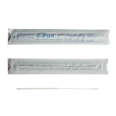 नायलॉन फाइबर डीएनए नाक झुंड Swabs Nasopharyngeal सूखी झुंड स्वाब CM-FS913