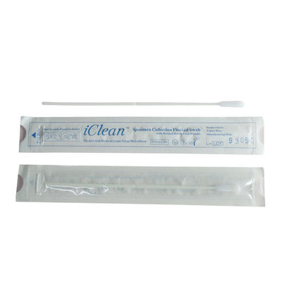 Iclean Sterile नायलॉन झुंड नाक और गले स्वाब CM-FS915